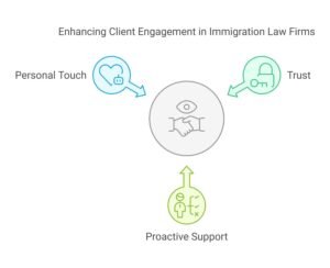 Virtual Legal Assistant Benefits for Immigration Law Firms – Enhancing client engagement with personal touch, trust, and proactive support.
