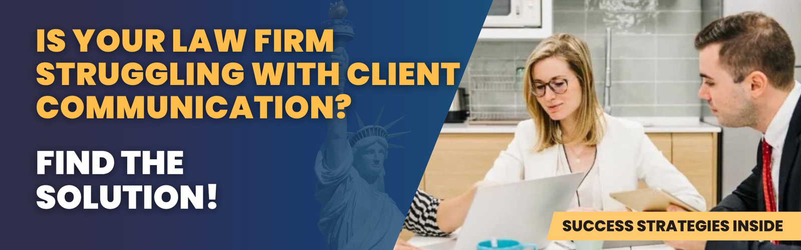 Immigration law firm client communication strategies with attorneys in office working together