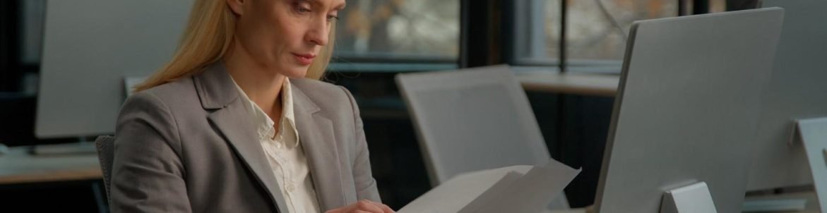 Immigration Attorney Reviewing Case Documents | Virtual Legal Assistant Support
