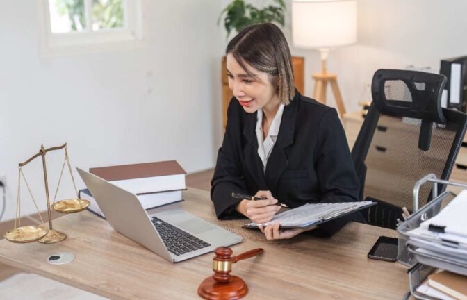 Virtual Legal Assistant Supporting Law Firm Operations Online