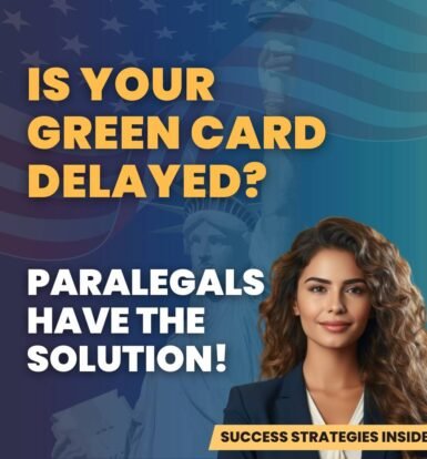 Is your Green Card delayed? Paralegals have the solution! Learn how real-time tracking and expert paralegal support can speed up your immigration process.