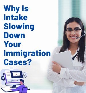 Immigration intake coordinator managing Docketwise intake to prevent delays in immigration cases